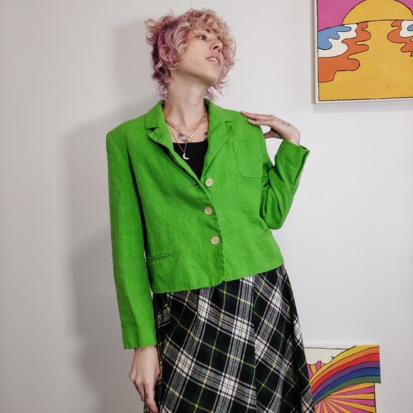 Vintage Green Jacket - Picture 5 of 9